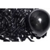 10 balões latex 5” - 13 cm preto