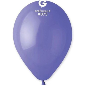 5  Balões Periwinkle 12" Gemar