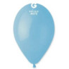 5 Balões latex Gemar 12"-30cm - Baby Blue