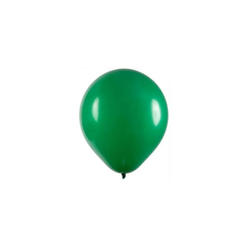 5 balões latex Gemar 12” verde