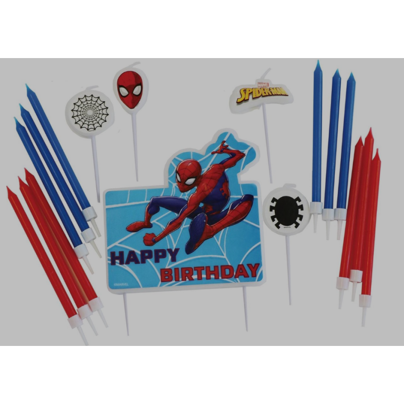 Kit Velas Spiderman