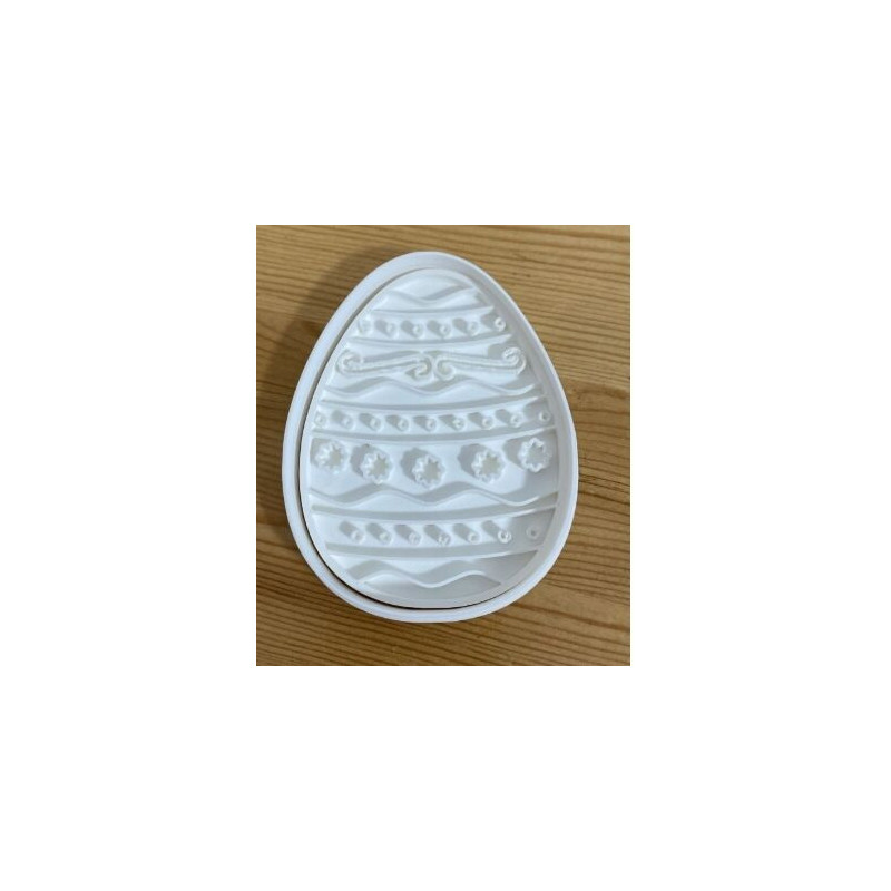 Cortador Marcador Ovo de Páscoa 9cm