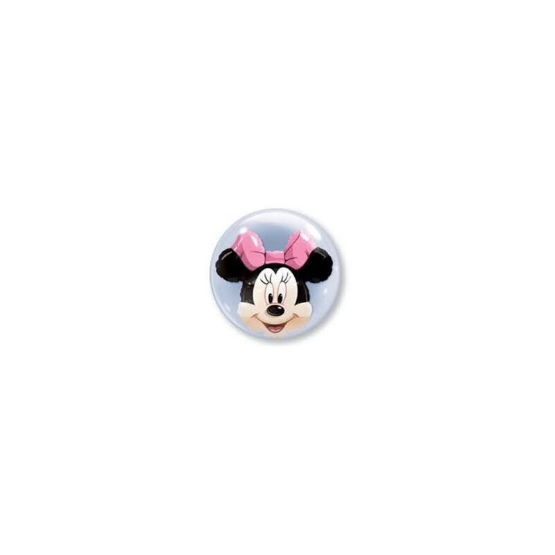 Balão Qualatex DSouble Bubble Minnie