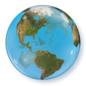 Balão Qualatex Bubble Panet 22