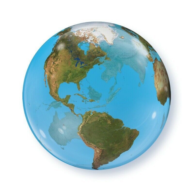 Balão Qualatex Bubble Panet 22