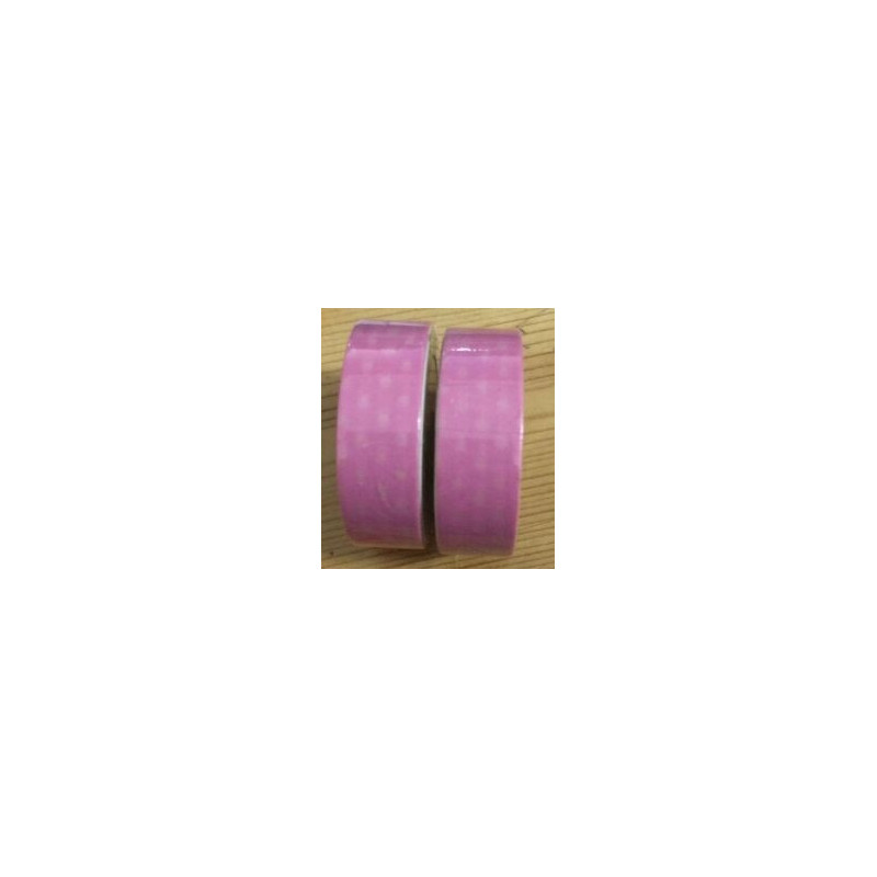 Fita Cola para bases rosa 10 mt