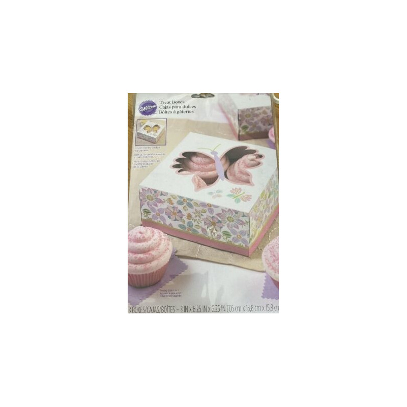 Wilton caixa borboleta conjunto 3