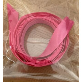 Fita de cetim rosa 2m
