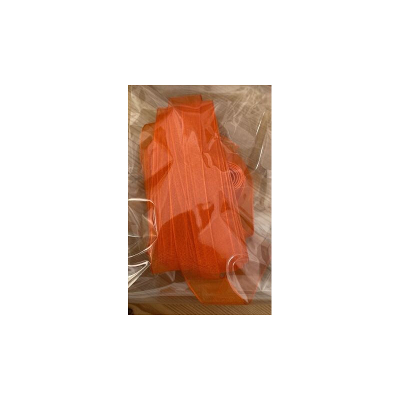 Fita organza laranja 8,5m