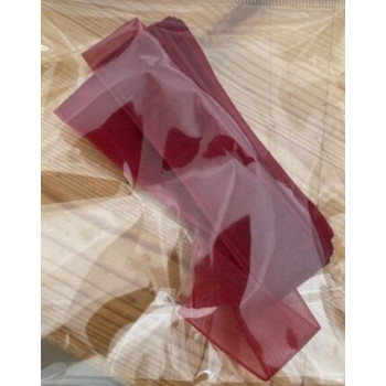 Fita de organza bordô 5m