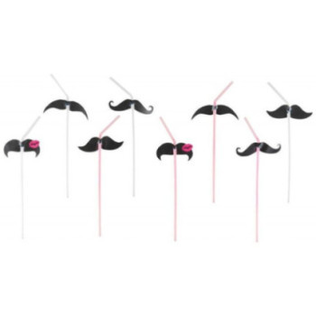 8 Palhinhas Moustache