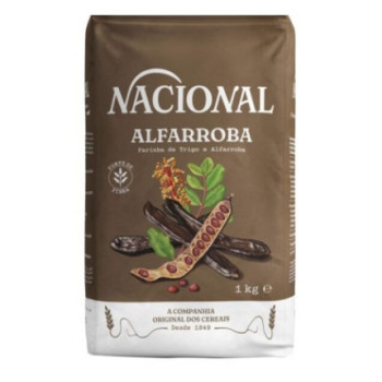 Farinha Nacional de trigo e alfarroba 1Kg