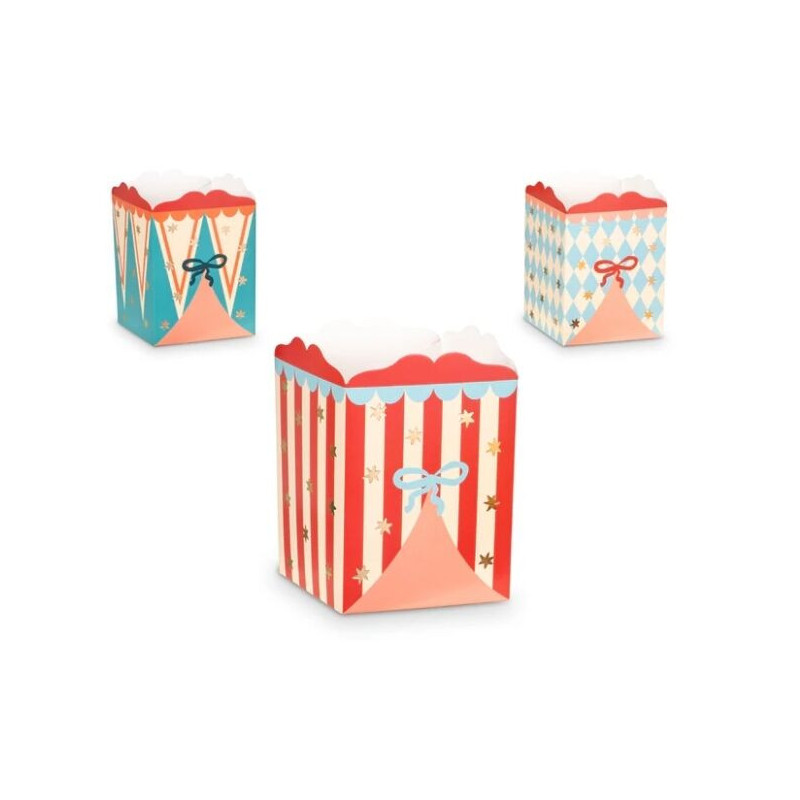 6 snack boxes Circo
