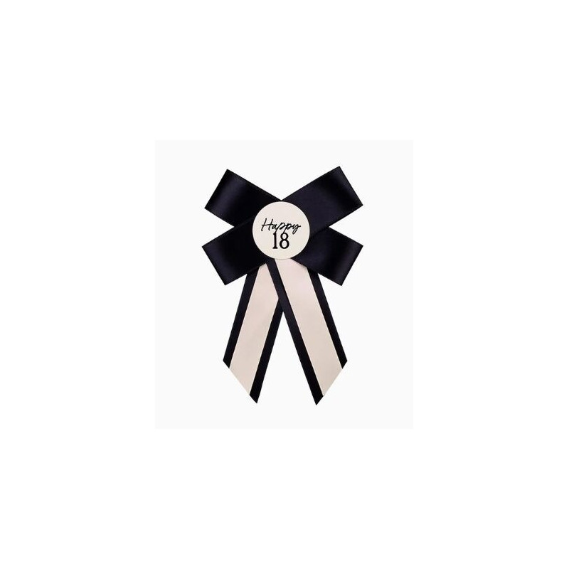 Roseta Creme/preto 18 anos