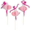 10 palitos decorativos Prima Ballerina