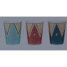 6 copos papel Circo 220ml