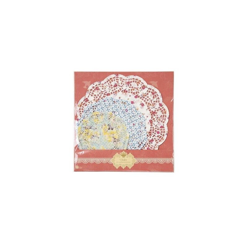 Conjunto 24 Doilies TS4