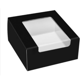 Caixa Bombons Preto 10x10x4