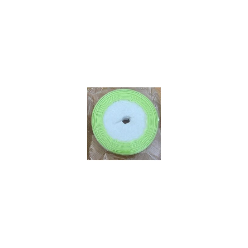 Rolo fita cetim verde flurescente