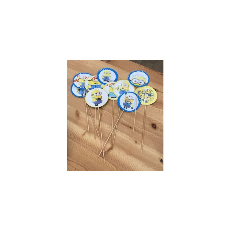 10 topos de bolo Minions