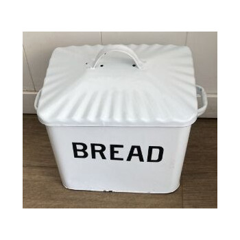 Panera Metal Esmaltado Blanco