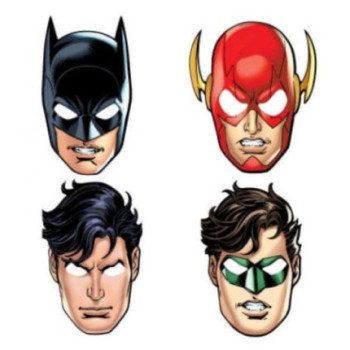 8 Máscaras Justicer League