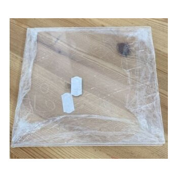 Prato acrilico quadrado 15.5cm