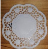 10 naperons papel branco 10cm