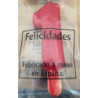 Vela de Aniversário Nº 1 9,5 cm Encarnado