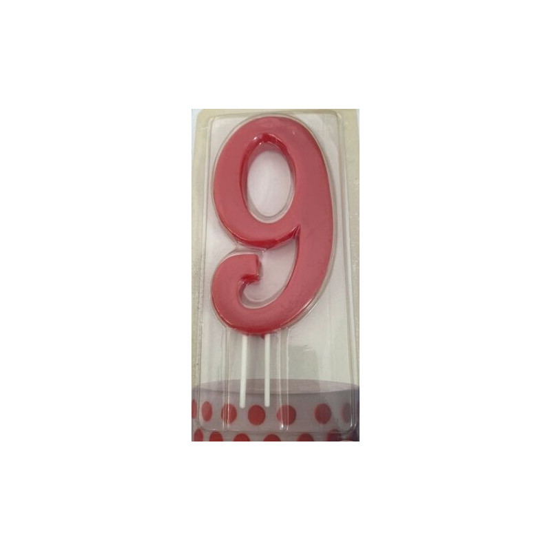 Vela Nº 9 12 cm