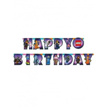 Banner Happy Birthday Lego Movie 2