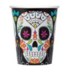 8 copos Caveira Mexicana 270ml