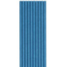 10 palhinhas azul royal