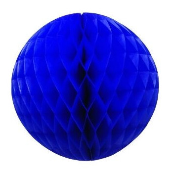 Globo de Papel 25cm - Azul
