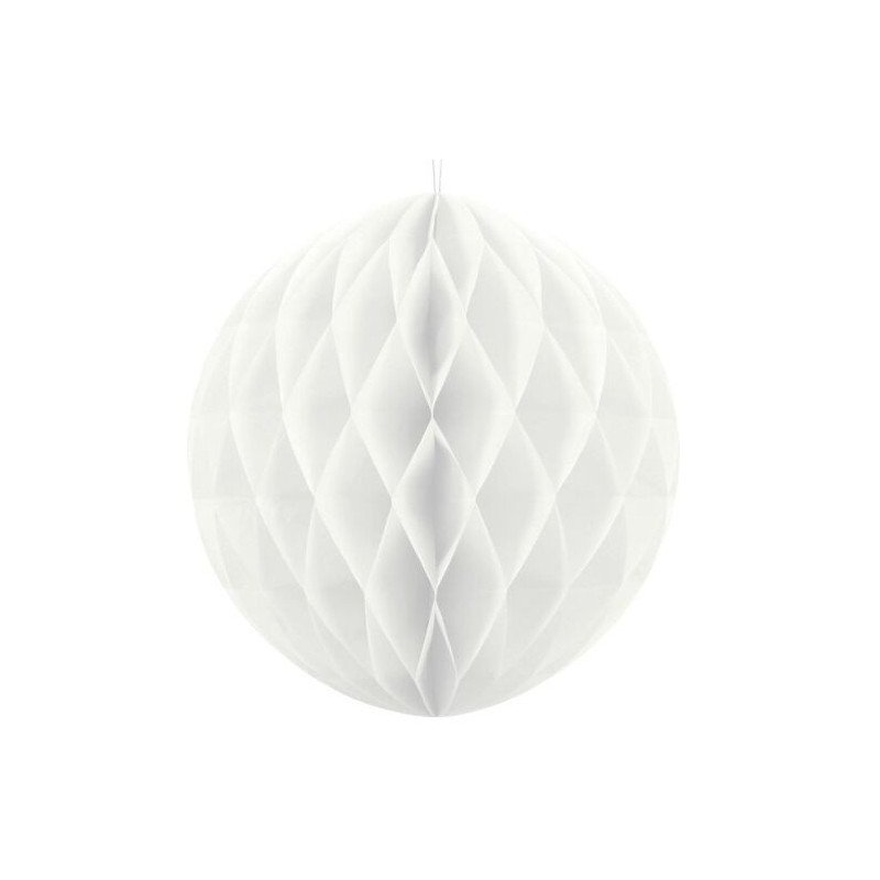 Favo de Papel branco 30cm