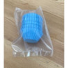 100 Forminhas de papel plissadas azul claro