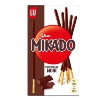 Bolacha Mikado de chocolate negro 75g