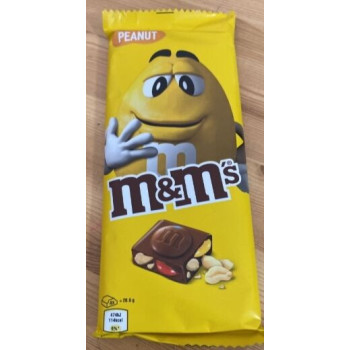 Tablete M&Ms Block peanut 165g