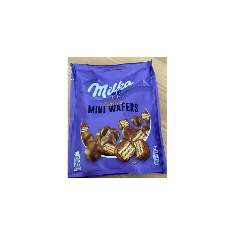 Milka choco mini wafers 110g
