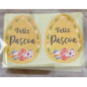 Etiquetas "Dia de Páscoa" ovo - 10 unidades