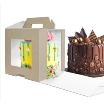 Caixa com janela 28x28x30cm