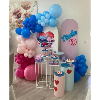 Decoração de Festa Stitch e Angel