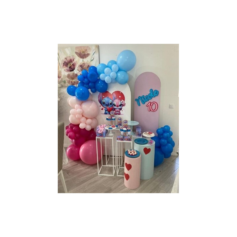 Decoração de Festa Stitch e Angel