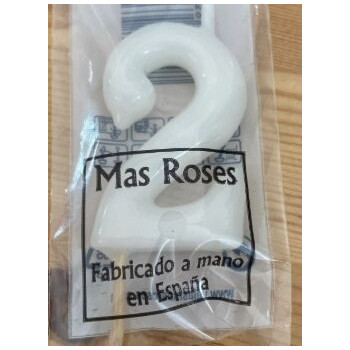 Vela 6cm N2 Branco