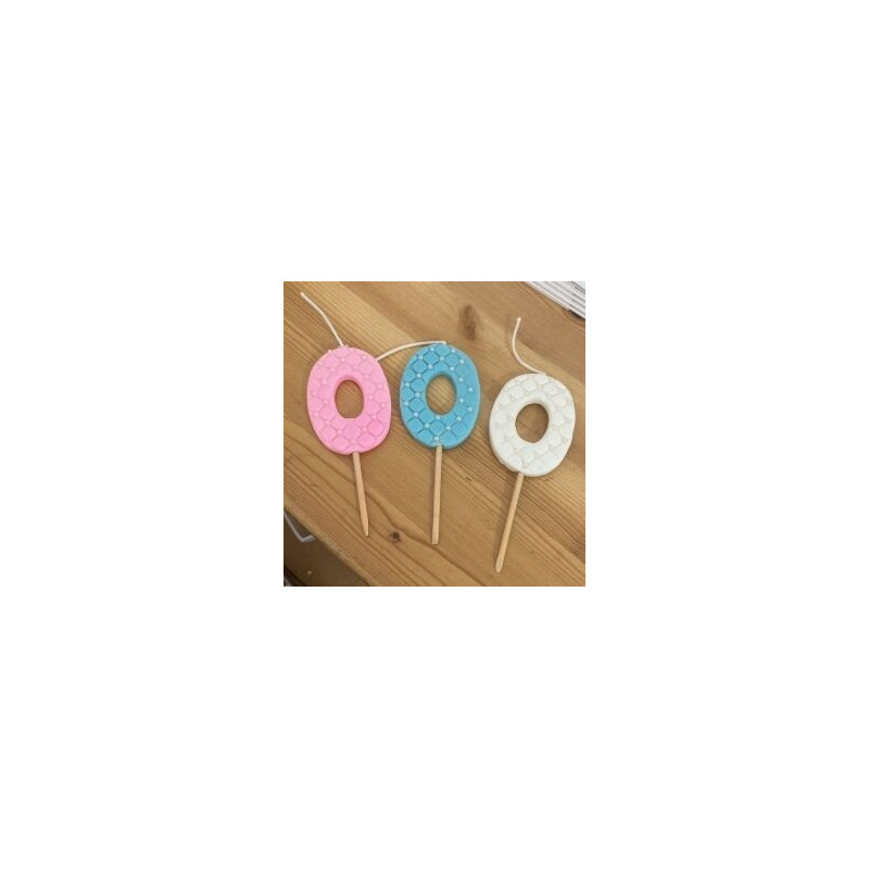 Topo de Bolo Biskuit nº 0