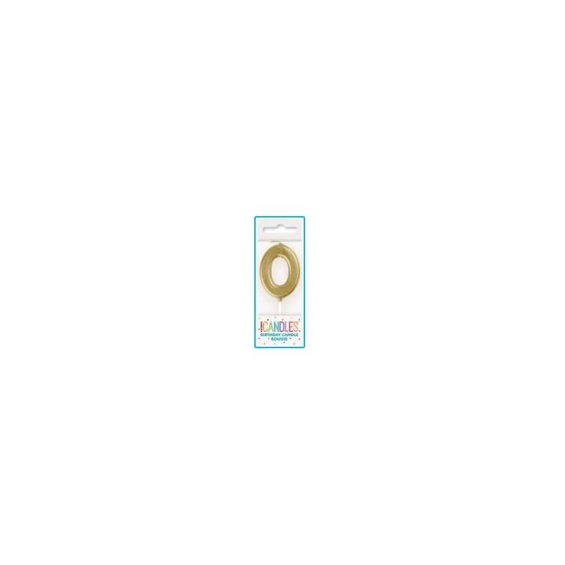 Mini vela Dourada Nº 0