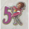 Topo de bolo Boneca 5 anos