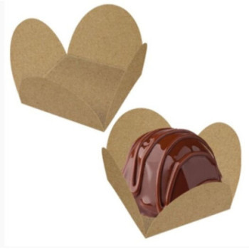 25 formas brigadeiros 3,63x2,3x3,3 Kraft
