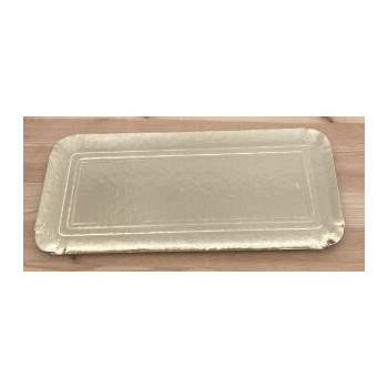 Travessa Dourada 34x16cm