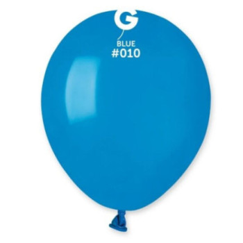 10 balões latex azulão 5" - 13cm
